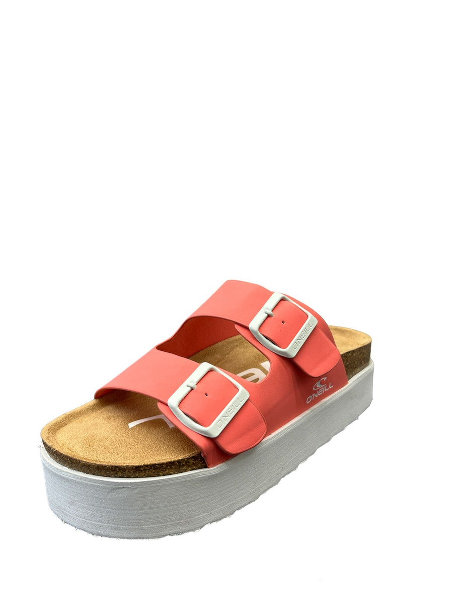O'neill Platform Slider Bright Coral 90241019