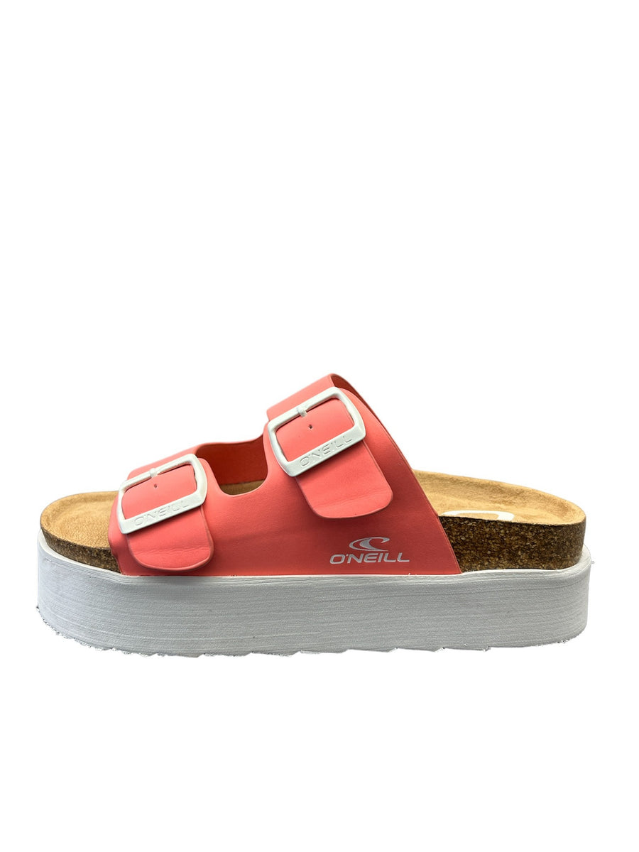 O'neill Platform Slider Bright Coral 90241019
